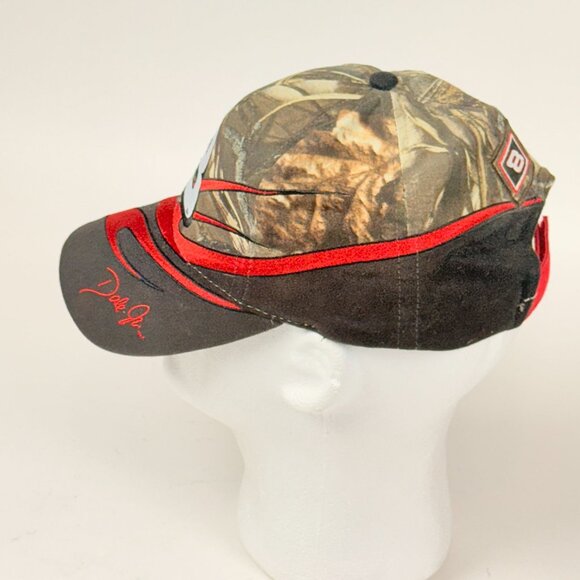 Chase Authentics Nascar Dale Earnhardt Jr 8 Camo Flame Hat Adjustable - Picture 6 of 9